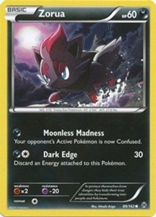 Zorua (089/162) [XY  BREAKthrough] Normal - Common