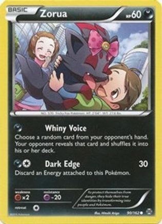 Zorua (090/162) [XY  BREAKthrough] Normal - Common