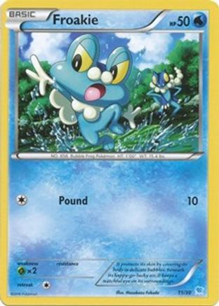 Froakie (23) [XY Trainer Kit Pikachu Libre & Suicune] Normal - Common