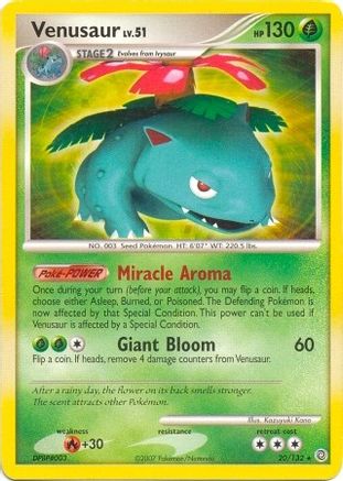 Venusaur (Secret Wonders) (20/132) [Deck Exclusives] Normal - Rare