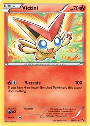 Victini (BW Noble Victories) (015/101) [Deck Exclusives] Normal - Rare