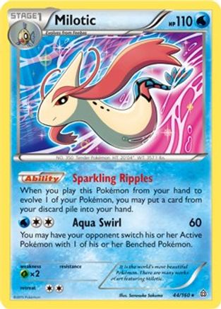 Milotic (XY Primal Clash) (044/160) [Deck Exclusives] Normal - Rare