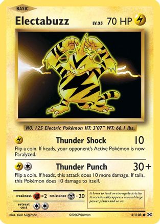 Electabuzz (041/108) [XY  Evolutions] Normal - Common