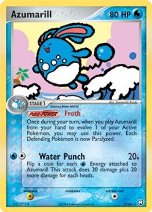 Azumarill (EX Team Rocket Returns) (1/109) [Deck Exclusives] Normal - Rare