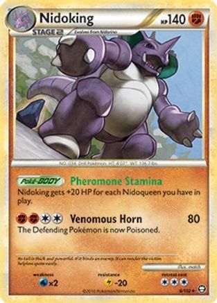Nidoking (6/102) [Deck Exclusives] Normal - Rare