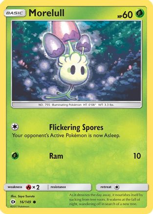 Morelull (016/149) [SM Base Set] Normal - Common