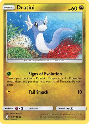 Dratini (094/149) [SM Base Set] Normal - Common