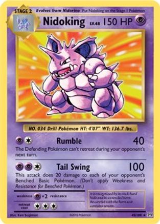 Nidoking (XY Evolutions) (045/108) [Deck Exclusives] Normal - Rare