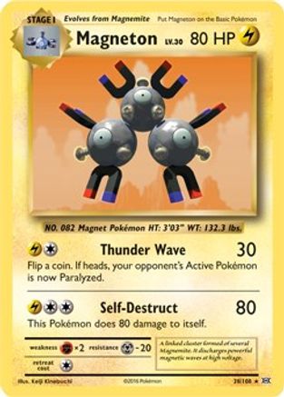 Magneton (XY Evolutions) (038/108) [Deck Exclusives] Normal - Rare
