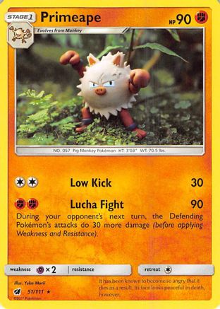 Primeape (051/111) [SM  Crimson Invasion] Normal - Rare