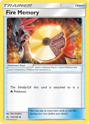 Fire Memory (123/156) [SM  Ultra Prism] Normal - Uncommon