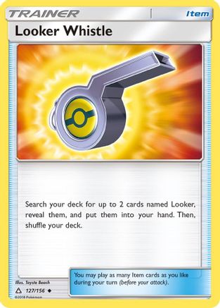 Looker Whistle (127/156) [SM  Ultra Prism] Normal - Uncommon