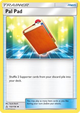 Pal Pad (132/156) [SM  Ultra Prism] Normal - Uncommon