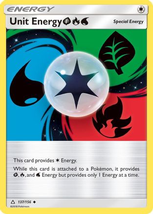 Unit Energy GRW (137/156) [SM  Ultra Prism] Reverse Holofoil - Uncommon