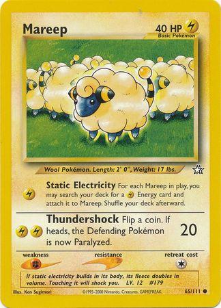 Mareep (065/111) [Neo Genesis] Unlimited - Common