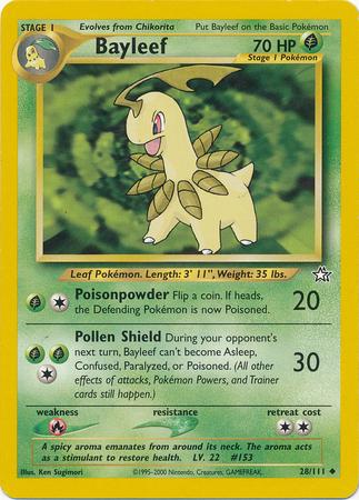 Bayleef (028/111) [Neo Genesis] Unlimited - Uncommon