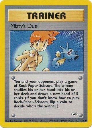 Misty's Duel (123/132) [Gym Heroes] Unlimited - Common