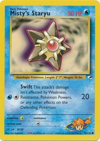 Misty's Staryu (090/132) [Gym Heroes] Unlimited - Common