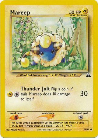 Mareep (058/75) [Neo Discovery] Unlimited - Common