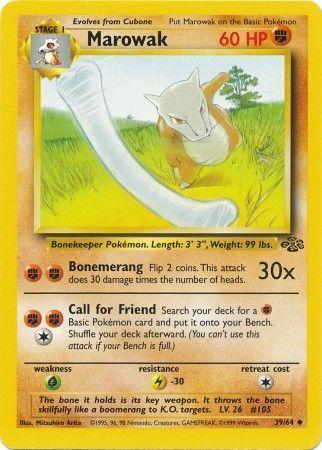 Marowak (039/64) [Jungle] Unlimited - Uncommon