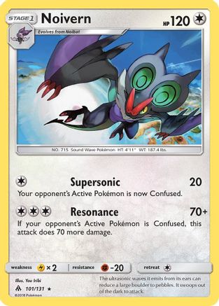 Noivern (101/131) [SM  Forbidden Light] Normal - Rare