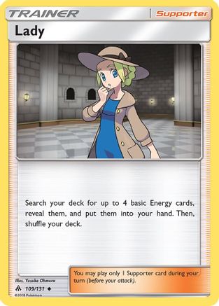 Lady (109/131) [SM  Forbidden Light] Normal - Uncommon