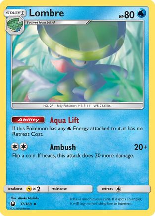 Lombre (037/168) [SM  Celestial Storm] Normal - Uncommon