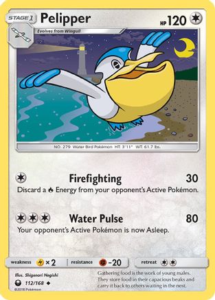Pelipper (112/168) [SM  Celestial Storm] Normal - Uncommon