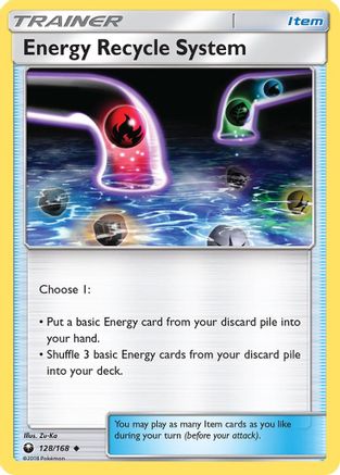 Energy Recycle System (128/168) [SM  Celestial Storm] Normal - Uncommon