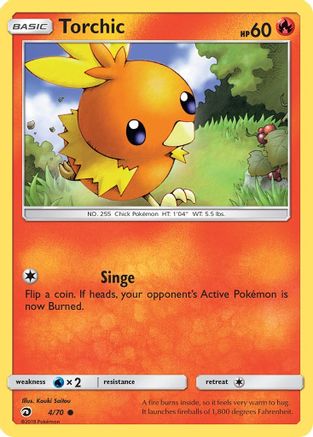 Torchic (004/70) [Dragon Majesty] Normal - Common
