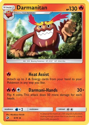 Darmanitan (9/70) [Dragon Majesty] Normal - Uncommon