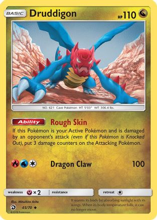 Druddigon (45/70) [Dragon Majesty] Normal - Uncommon