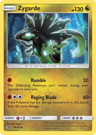 Zygarde (49/70) [Dragon Majesty] Normal - Uncommon