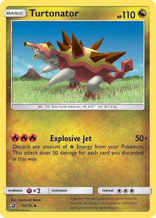 Turtonator (050/70) [Dragon Majesty] Normal - Uncommon