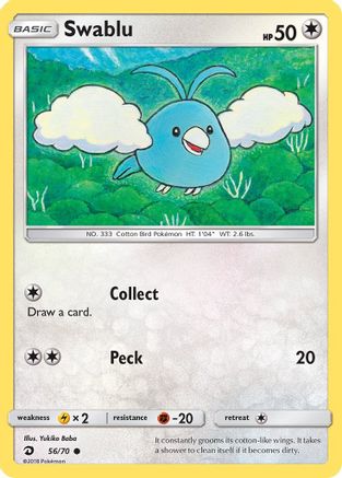 Swablu (056/70) [Dragon Majesty] Normal - Common