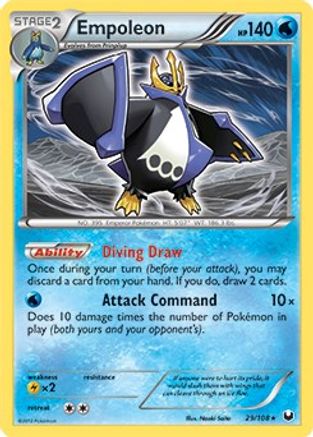 Empoleon (Battle Arena Deck Exclusive) (29/108) [Deck Exclusives] Normal - Rare