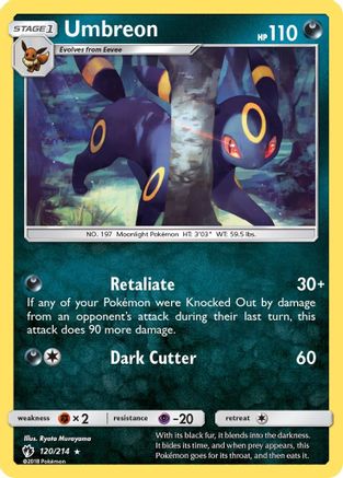 Umbreon (120/214) [SM  Lost Thunder] Normal - Rare