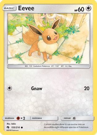 Eevee (155/214) [SM  Lost Thunder] Normal - Common