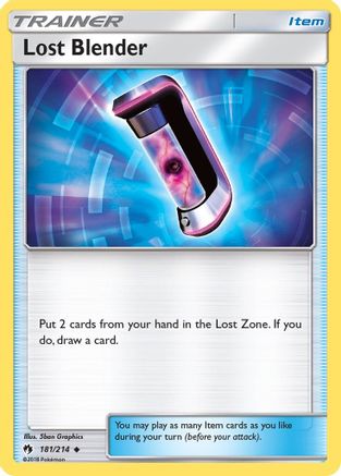 Lost Blender (181/214) [SM  Lost Thunder] Normal - Uncommon