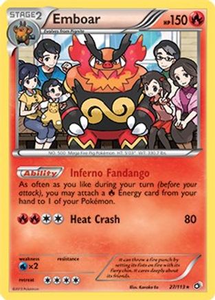 Emboar (Legendary Treasures) (27/113) [Deck Exclusives] Normal - Rare