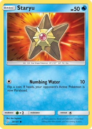 Staryu (28/181) [SM  Team Up] Normal - Common
