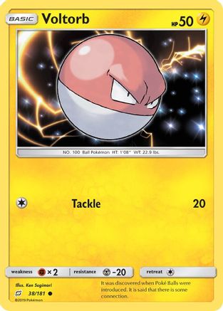 Voltorb (038/181) [SM  Team Up] Normal - Common