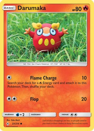 Darumaka (023/214) [SM  Unbroken Bonds] Reverse Holofoil - Common
