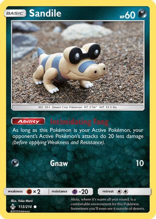 Sandile (113/214) [SM  Unbroken Bonds] Normal - Common