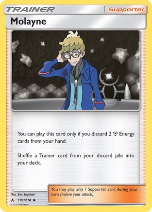 Molayne (181/214) [SM  Unbroken Bonds] Reverse Holofoil - Uncommon