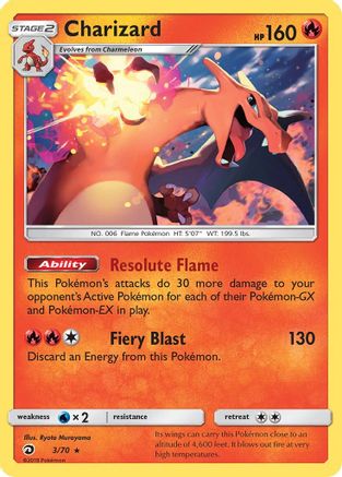Charizard (Let's Play, Eevee!) (003/70) [Deck Exclusives] Normal - Rare