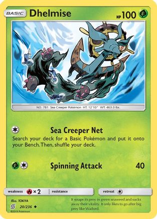 Dhelmise (20/236) [SM  Unified Minds] Normal - Uncommon