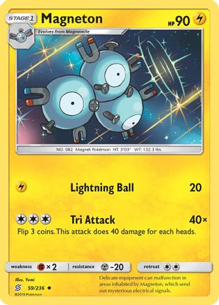 Magneton (59/236) [SM  Unified Minds] Reverse Holofoil - Uncommon