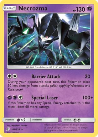Necrozma (101/236) [SM  Unified Minds] Normal - Rare