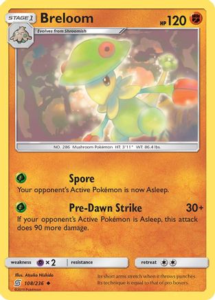 Breloom (108/236) [SM  Unified Minds] Normal - Uncommon